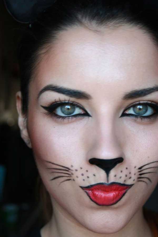 best-halloween-makeup-ideas-kitty
