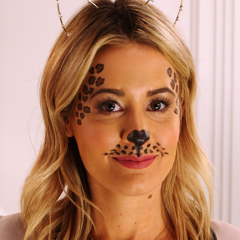 cheetah makeup for halloween