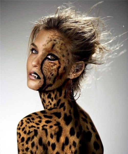 cheetah makeup ideas