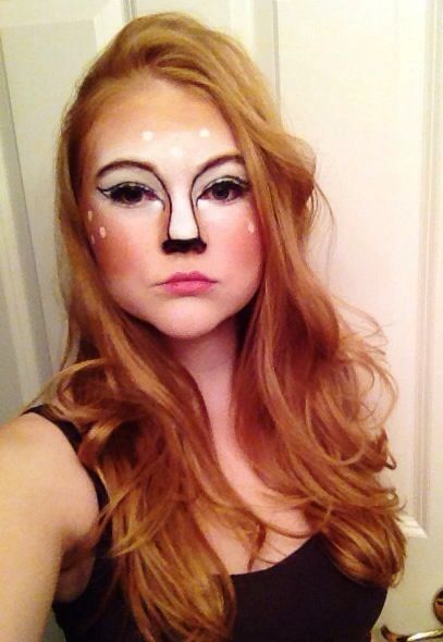 deer Halloween makeup ideas