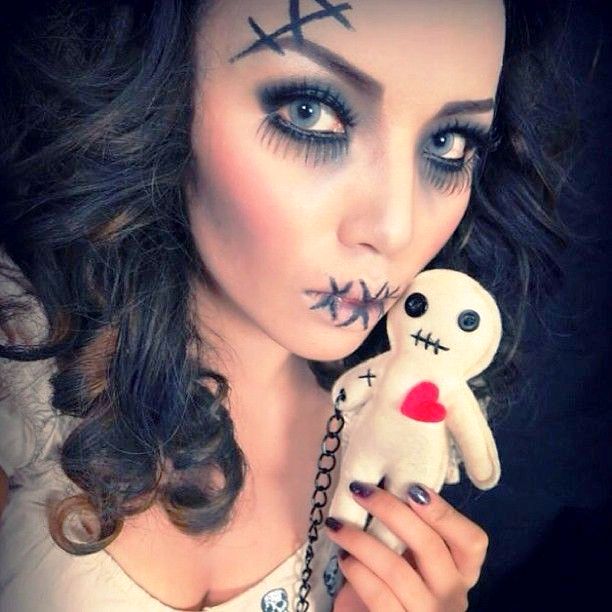 evil creepy doll