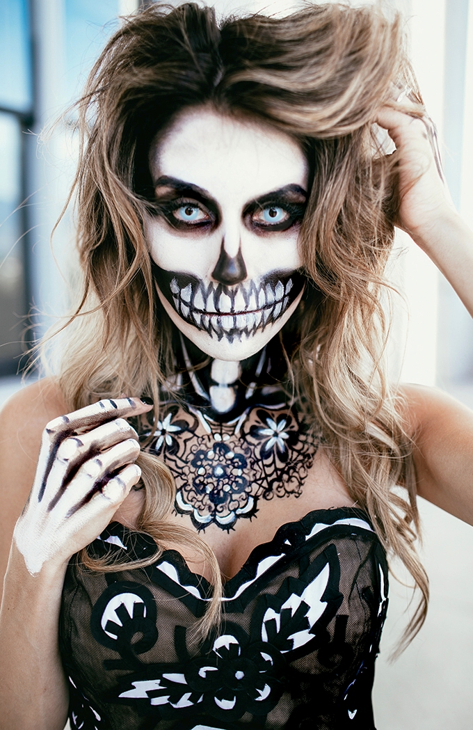 fashion-skeleton-makeup