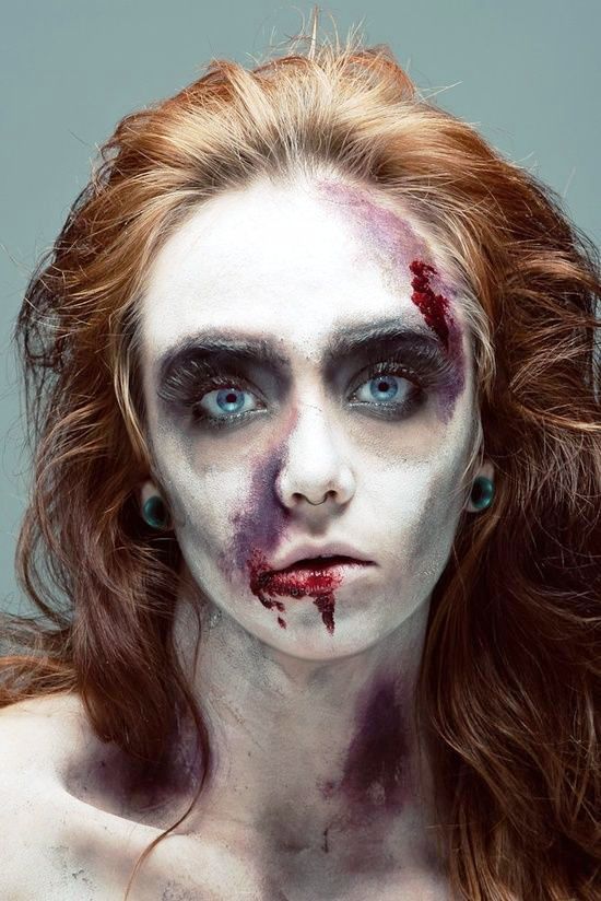 √ How to apply ghost makeup for halloween