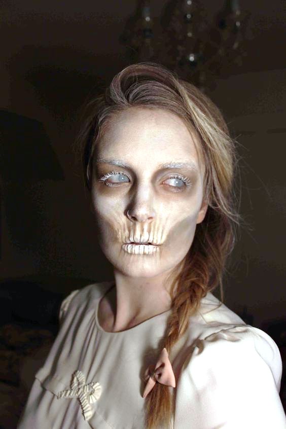 ghost makeup ideas for women