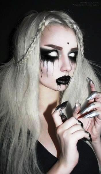 ghost women makeup ideas