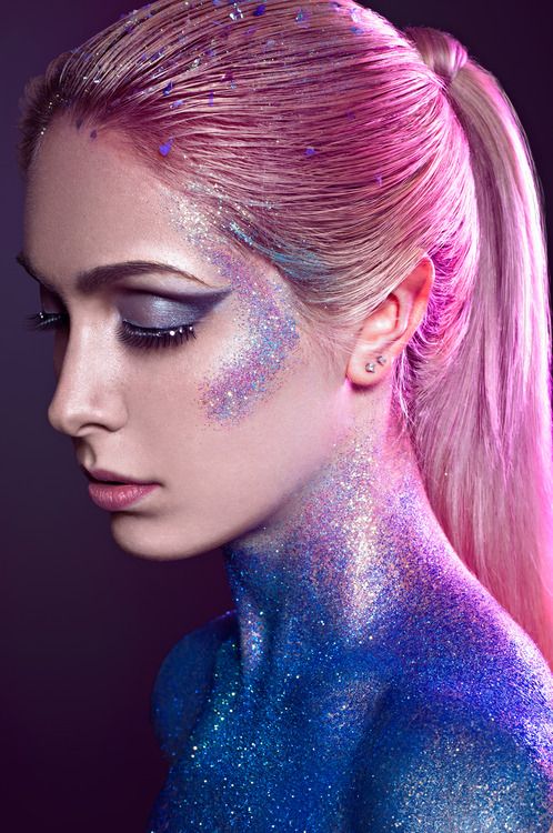 glitter makeup for teen