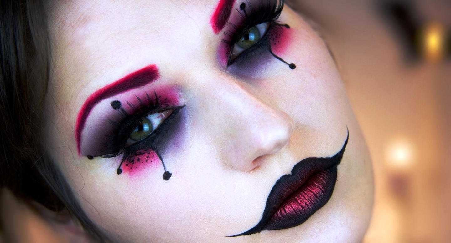 gothic makeup, halloween