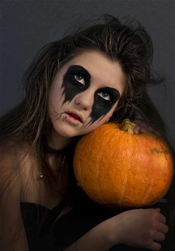 great-halloween-makeup-ideas-pumpkin