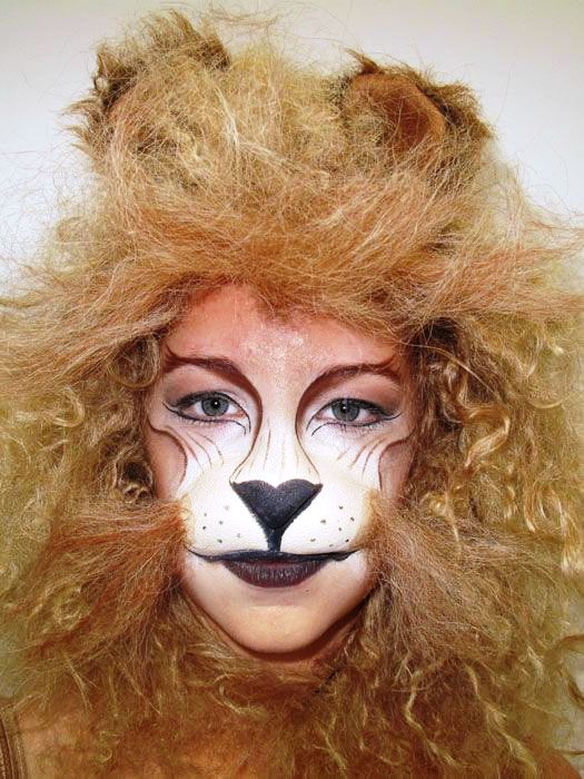 halloween Lion makeup