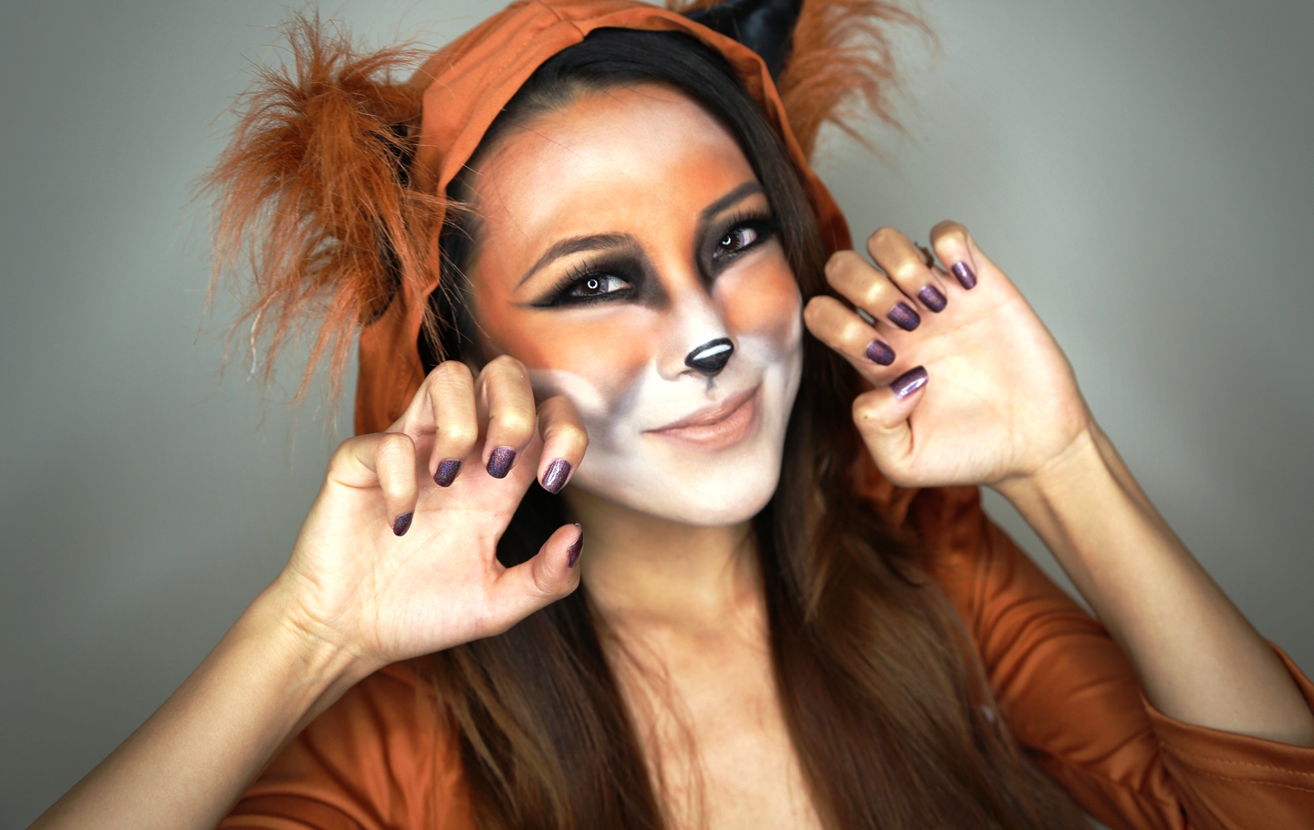 halloween makeup like fox