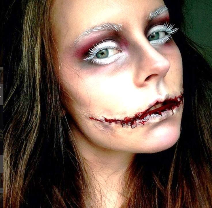 halloween mouth makeup for women