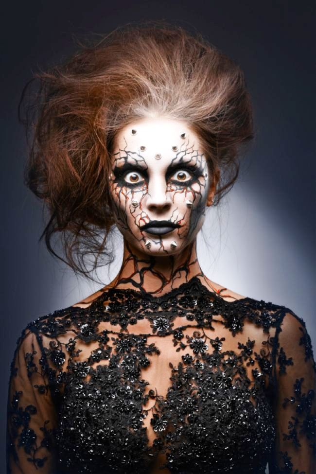 horror ghost makeup ideas
