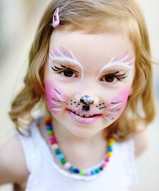 kids Halloween face makeup ideas