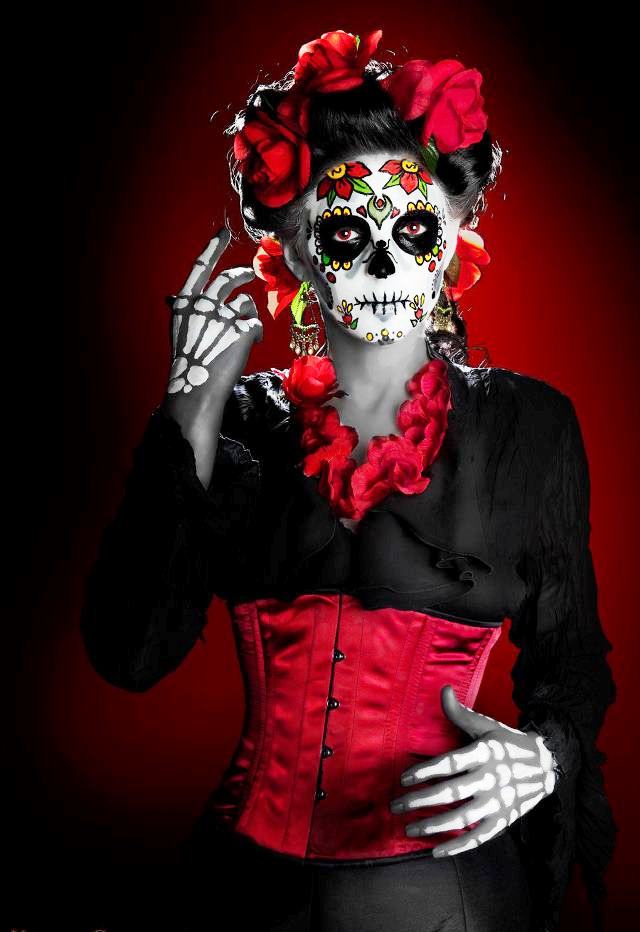 makeup for day of the dead