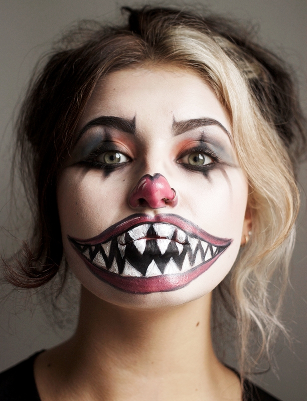 mouth makeup for halloween