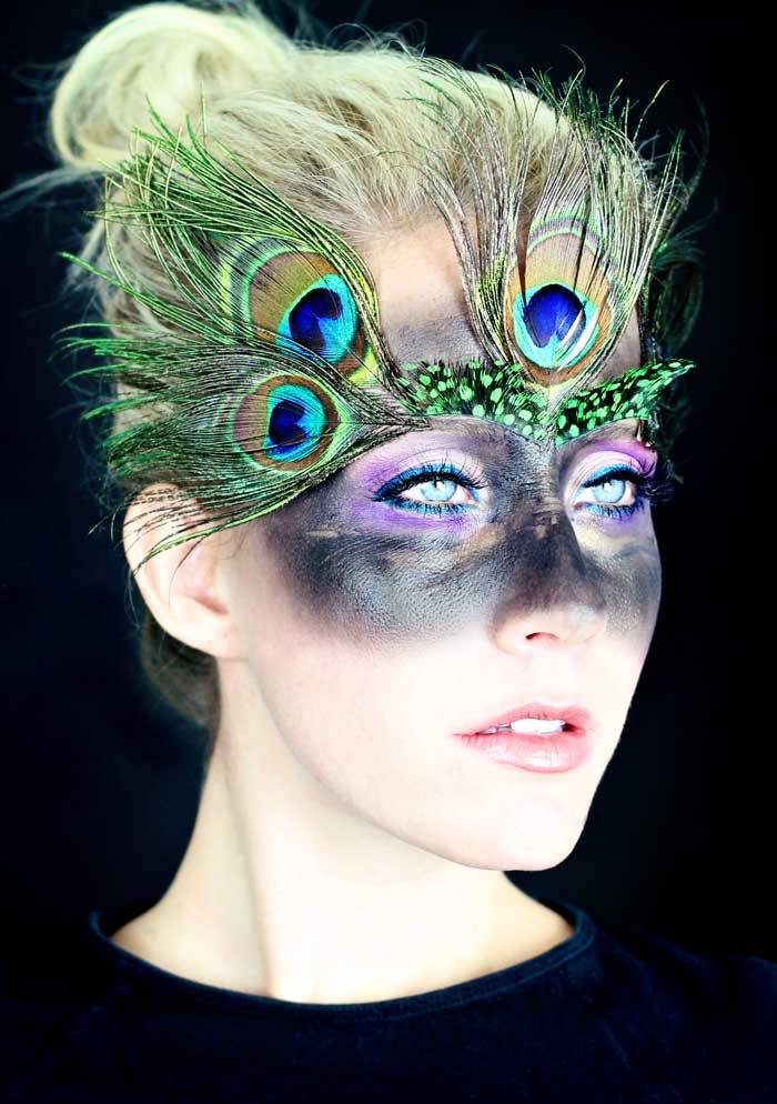 peacock makeup ideas