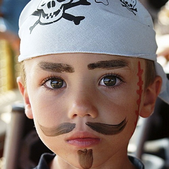 pirate boy makeup