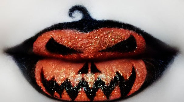 pumpkin halloween makeup ideas
