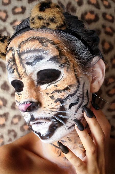 tigress makeup idea this hallween