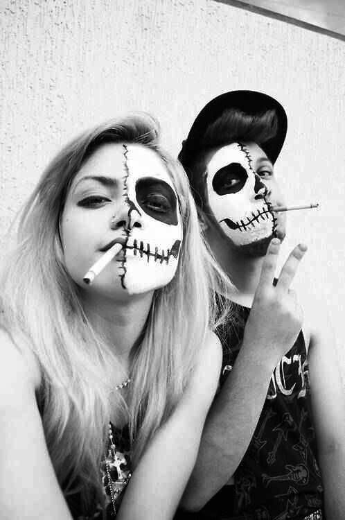 ugar Skull, Couple Halloween Costumes