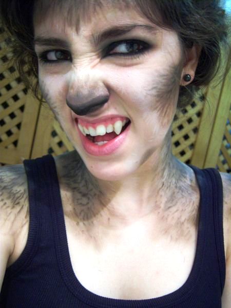 warewolf makeup for halloween