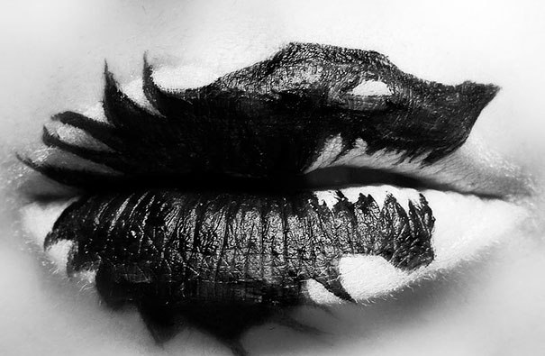 wolf lips makeup ideas