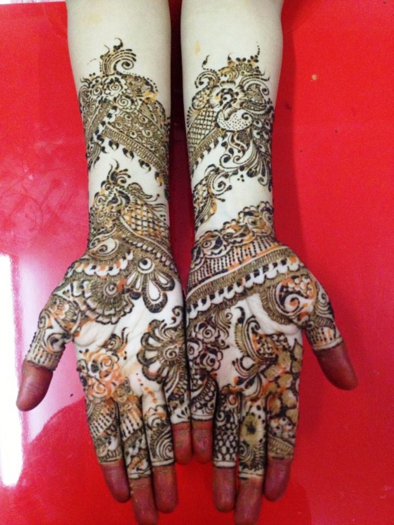 2016 Bridal Mehndi Designs for Hands