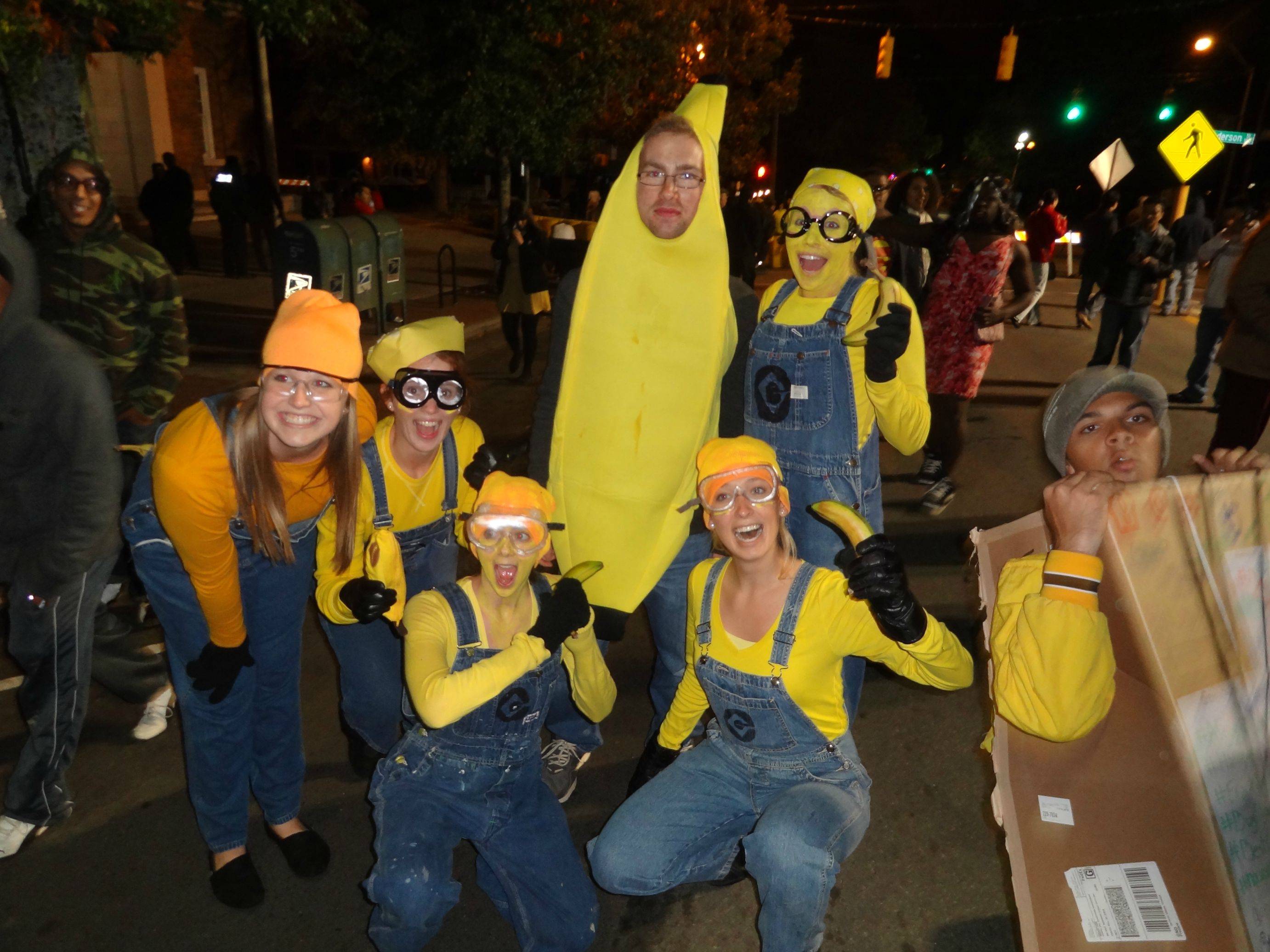 A Banana Minion Halloween Costume