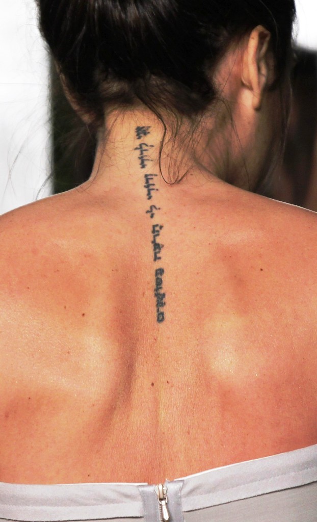 Back Spine Tattoos Women