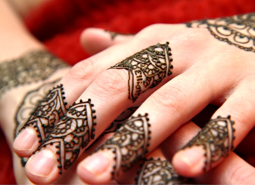 Beautiful Design Mehndi Finger