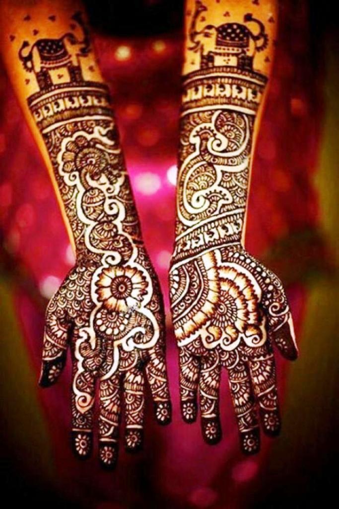 Beautiful Mehndi Foot Designs for Hands.