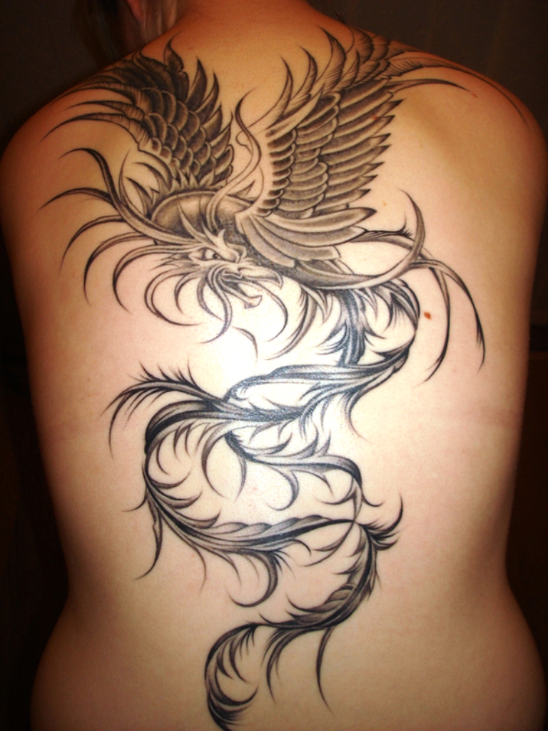 Beautiful Phoenix Tattoo Designs3