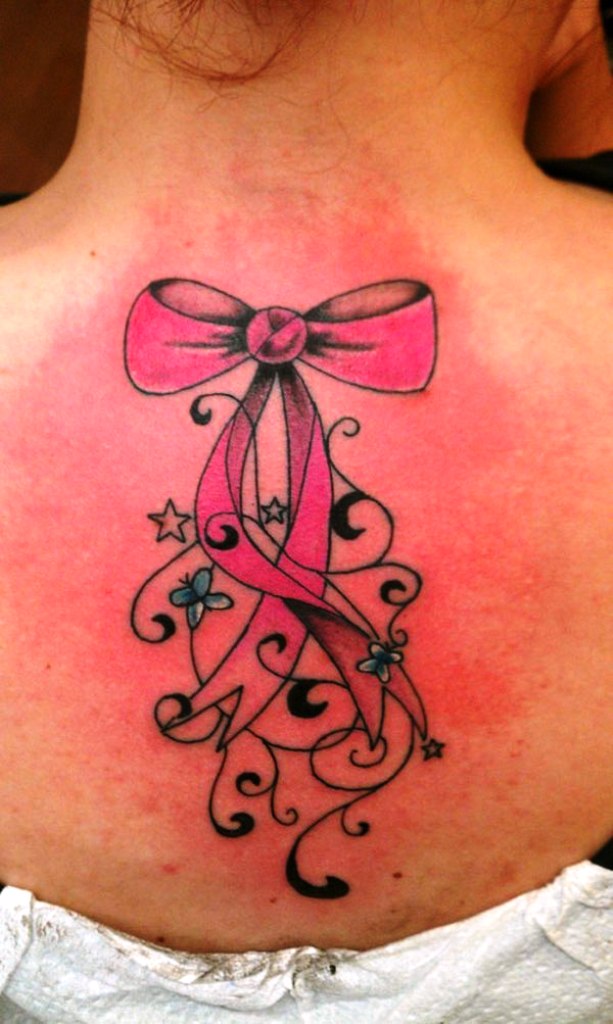 Bow Tattoos On Back
