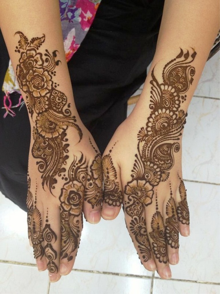 Bridal Mehndi Designs for Hands Simple