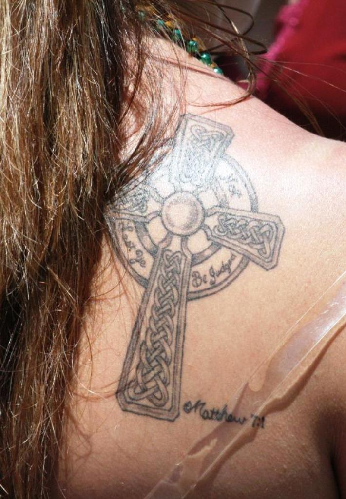 Celtic Cross Tattoos Women