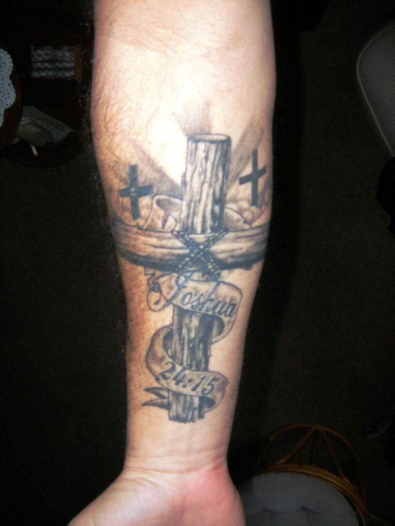 Christian Arm Tattoos