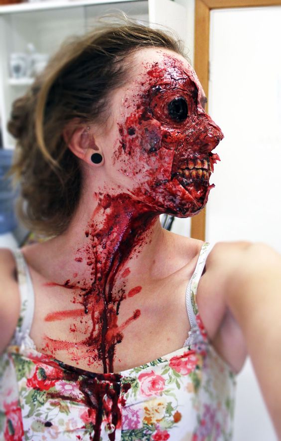 Comic-Con Zombie Makeup