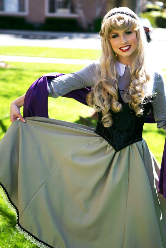 Cosplay Disney Princess Aurora Adult Costumes