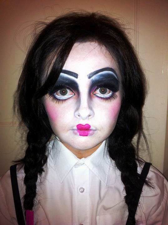 Creepy Doll Makeup