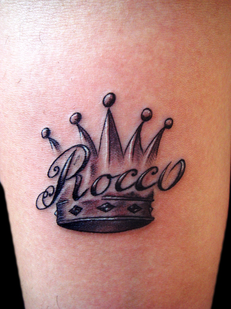 Crown Tattoos with Names