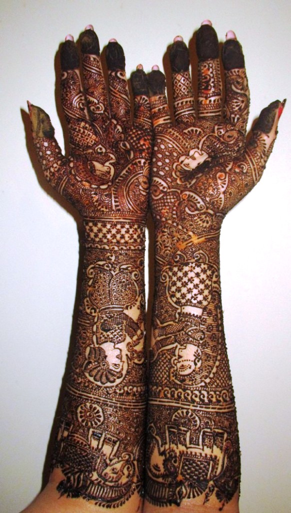 Dulhan Mehndi Designs for Hands