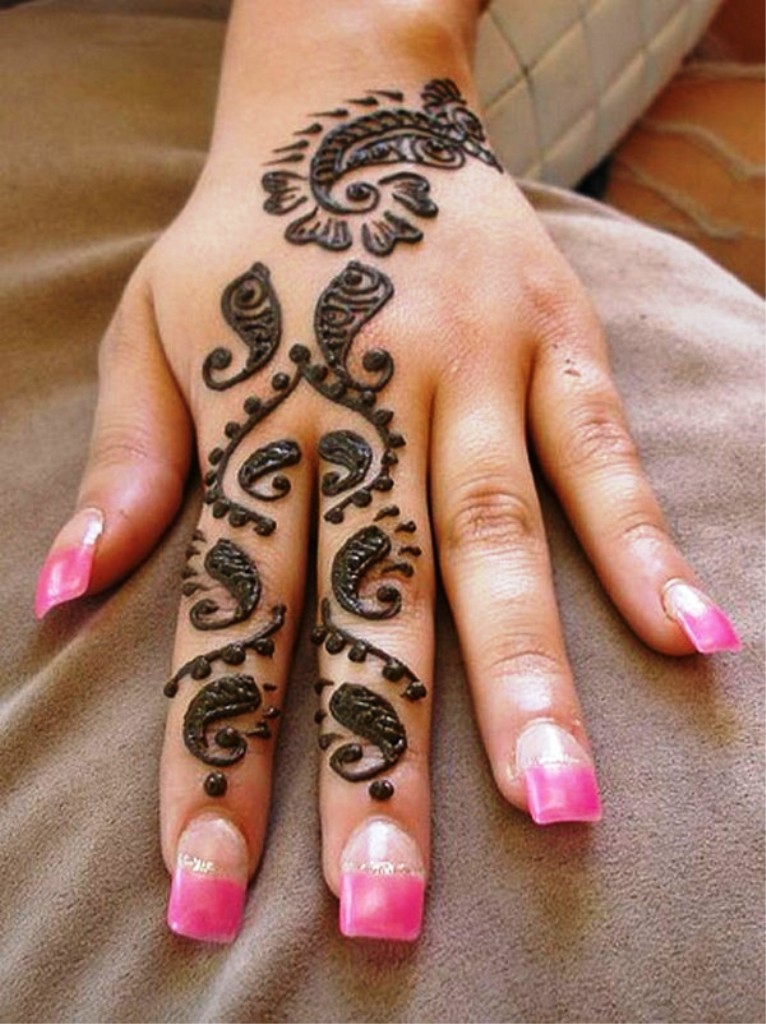 Easy Simple Henna Designs for Hands