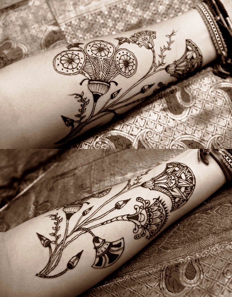 Egyptian Lotus Flower Tattoo Design