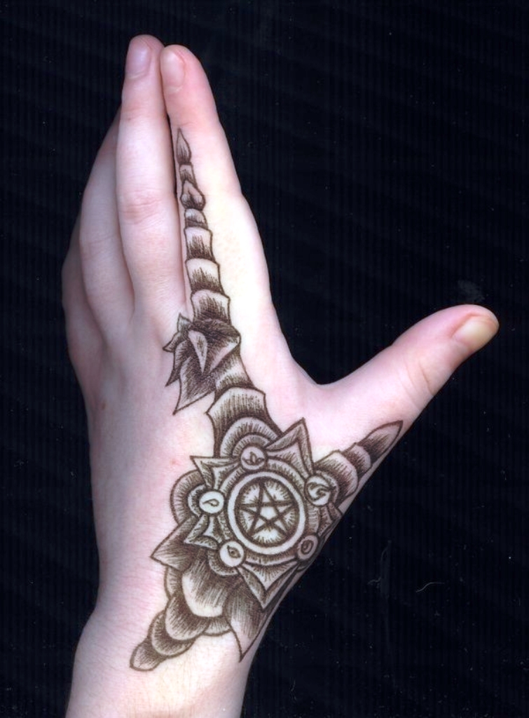 Female Hand Tattoo Designs