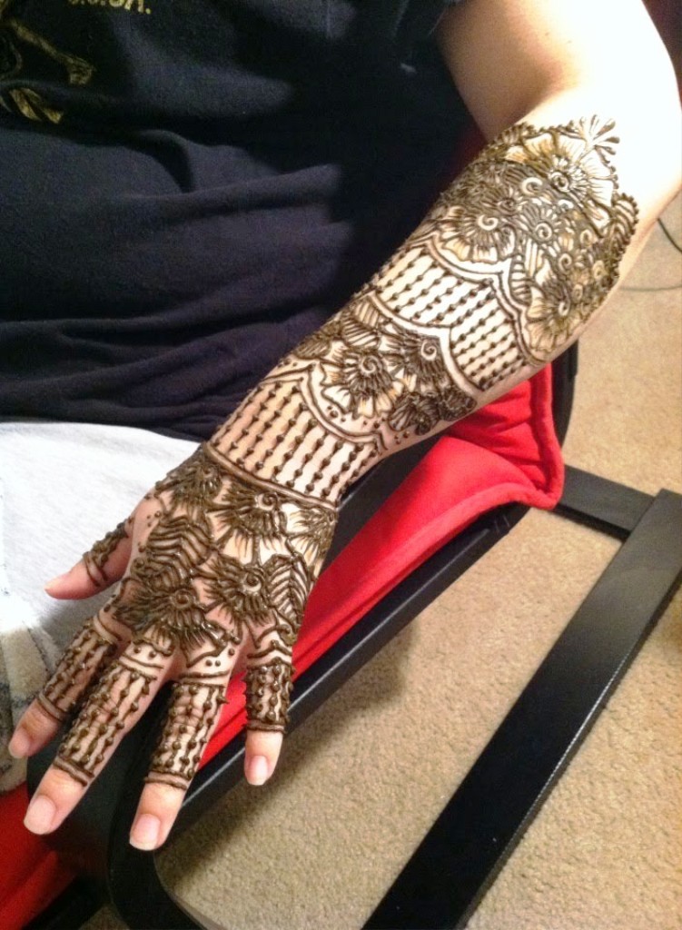Full Arm Bridal Henna