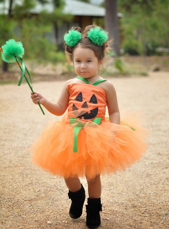 Halloween Pumpkin Tutu Costume