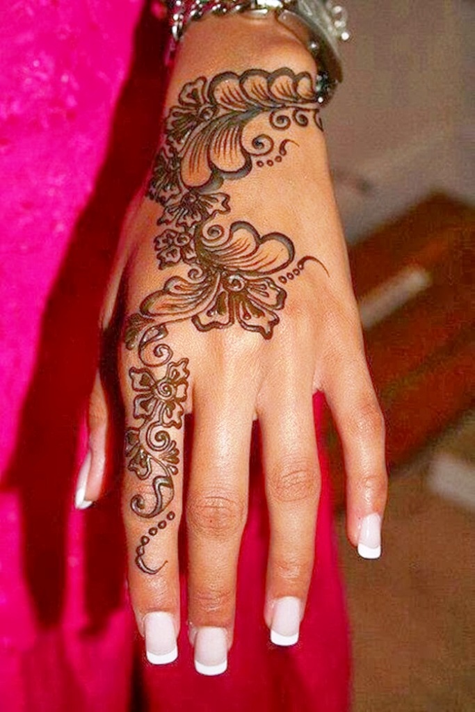 Henna Flower Designs
