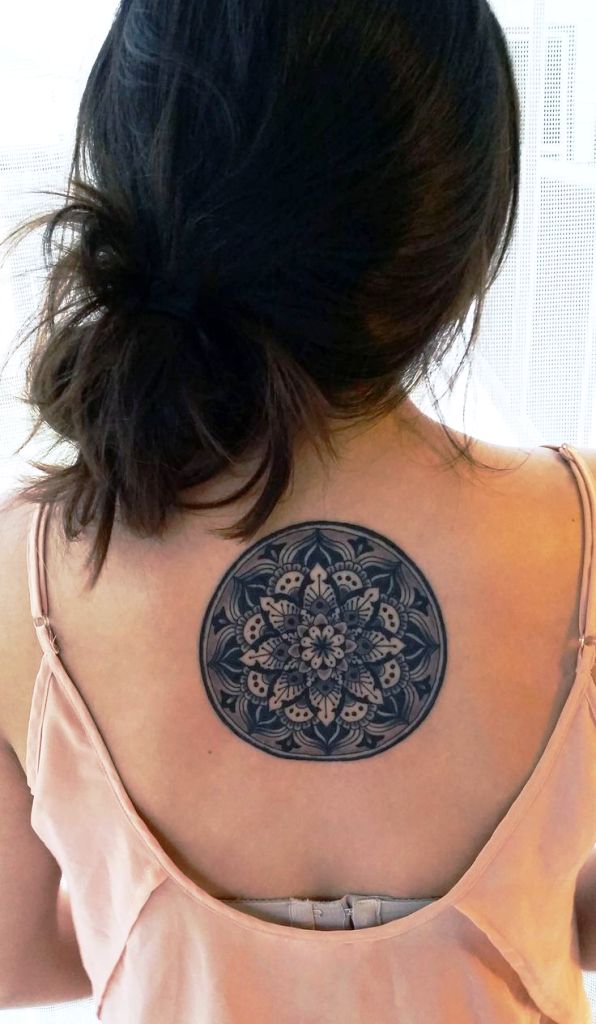 Henna Lotus Flower Tattoo..