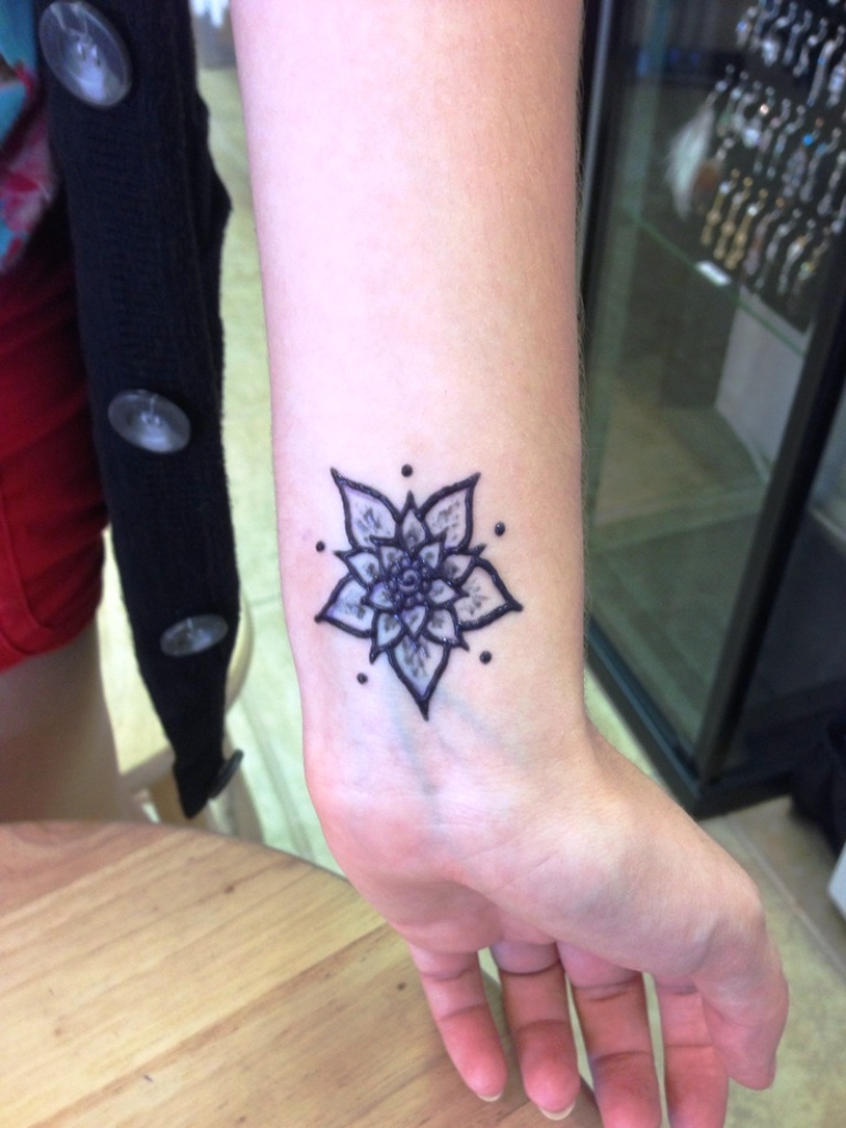 Henna Wrist Tattoo Designs