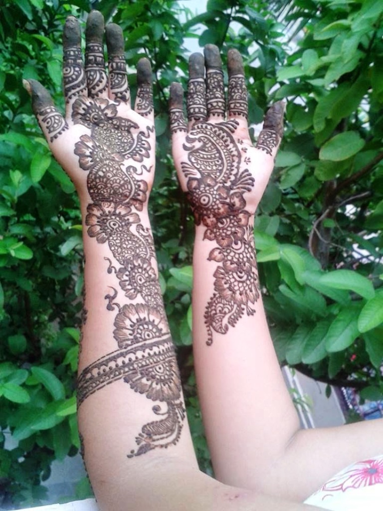 Indian Bridal Mehndi Designs.